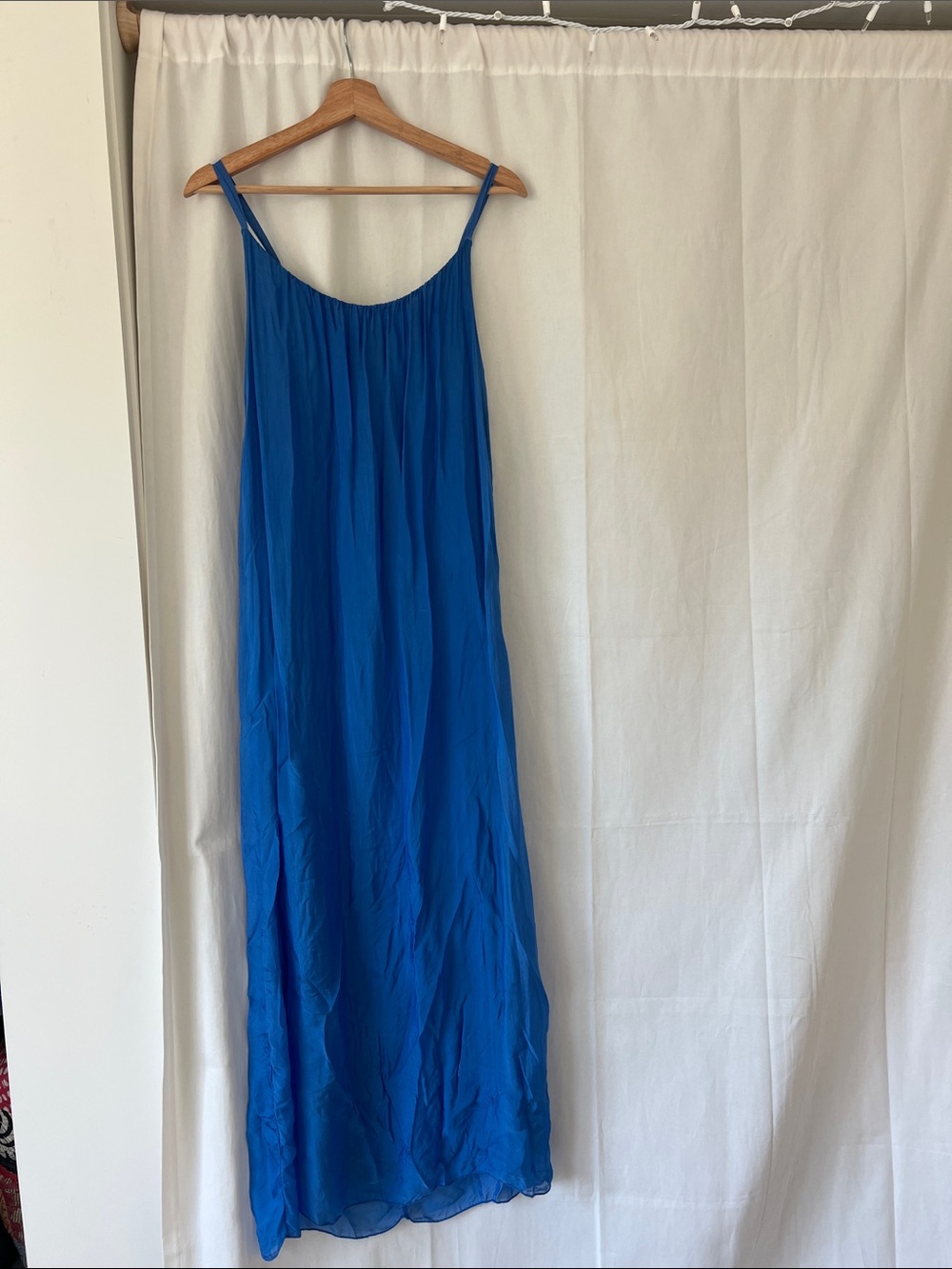 Blue maxi dress